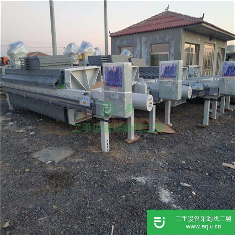 轉(zhuǎn)讓二手500平方景津隔膜壓濾機(jī) 箱式板框壓濾機(jī) 現(xiàn)場(chǎng)試機(jī)