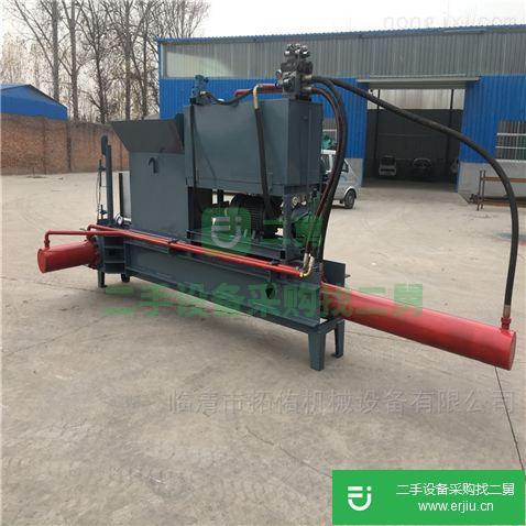 ZYD-100-玉米秸稈青貯壓塊機 艾葉液壓打包機出售