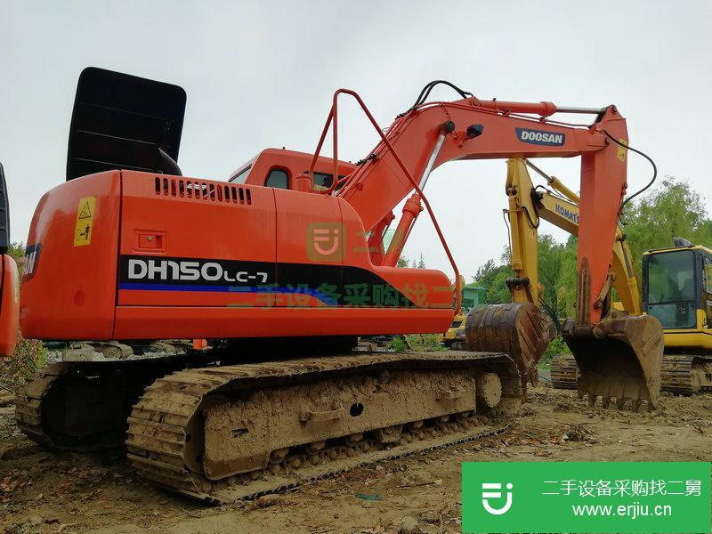 出售二手的九成新的斗山 DH150LC-7 挖掘機