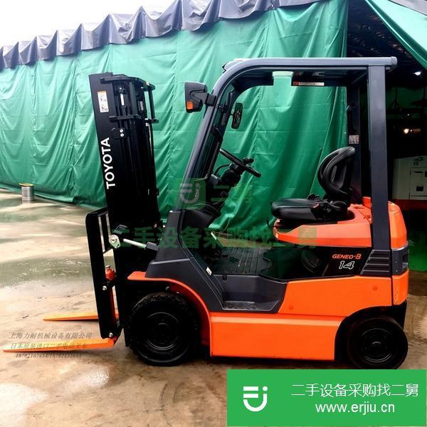 轉讓供應二手電動叉車進口7FB14 豐田電瓶叉車