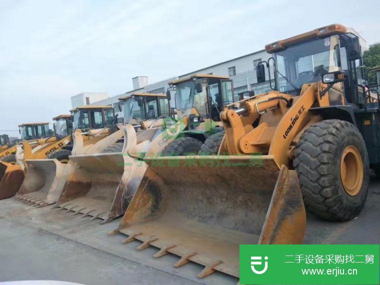 轉讓二手龍工50裝載機，舊柳工臨工50鏟車