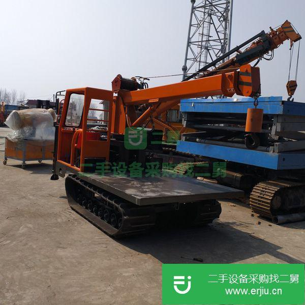轉(zhuǎn)讓履帶隨車吊 農(nóng)用小型履帶吊車