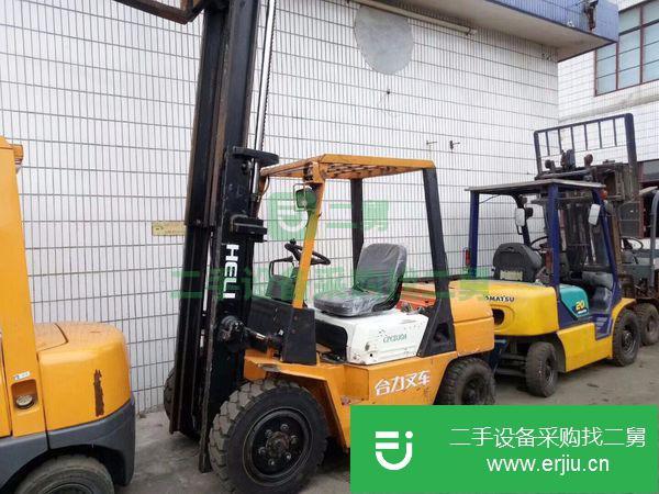合力杭州自動檔二手叉車,物流高門結四米搬運叉車轉讓