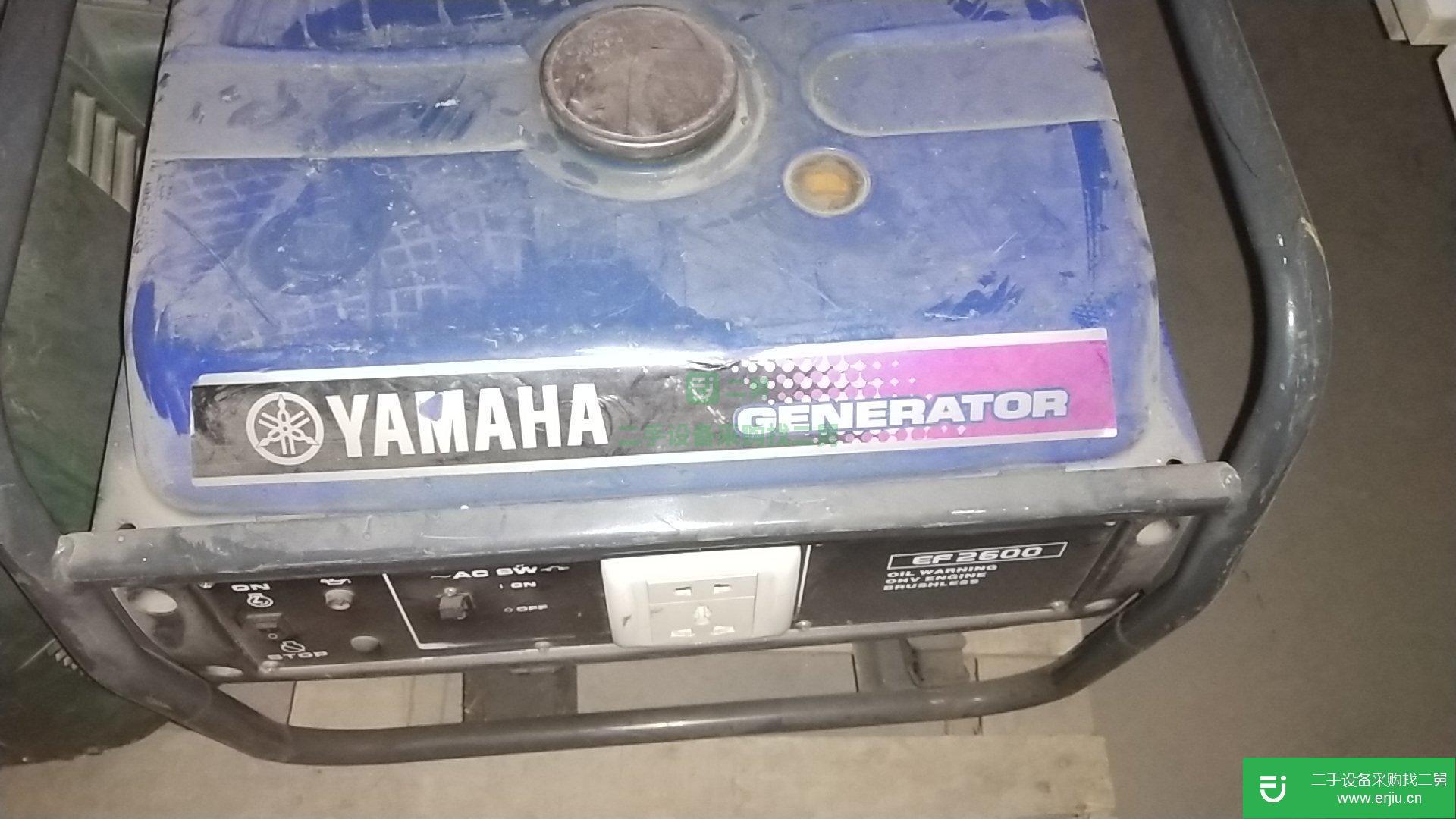 二手雅馬哈發電機轉讓出售