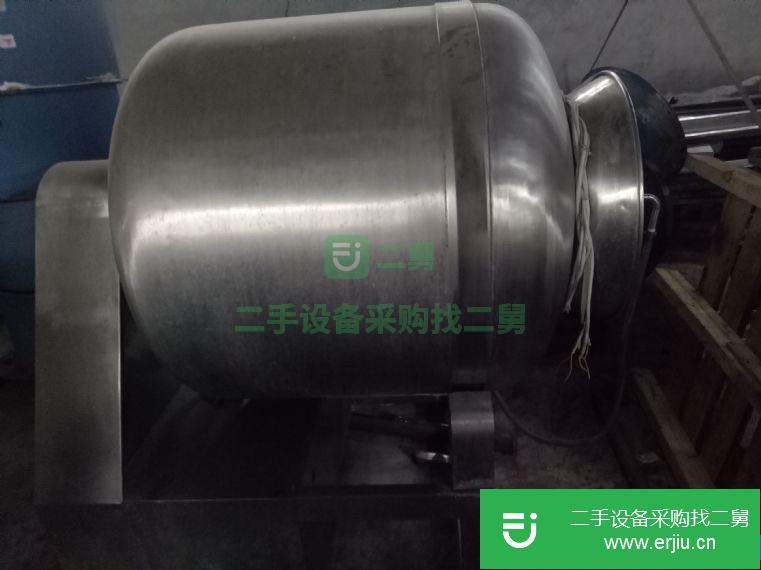 低價轉讓二手真空滾揉機二手牛羊入味滾揉機，證件齊全