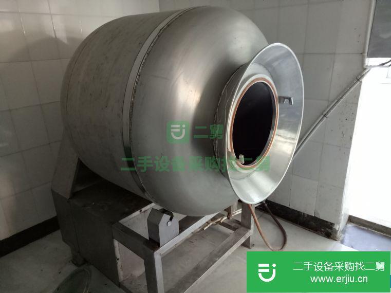 低價轉讓二手真空滾揉機二手牛羊入味滾揉機，證件齊全