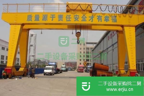 出售九成新大噸位門式雙主梁起重機 50T-100T  軌道  現貨出售