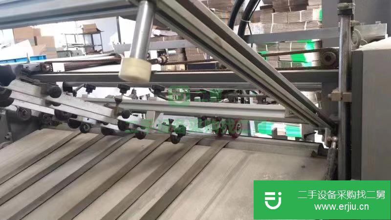出售1臺二手手挽袋紙袋機16年正博糊筒和手動糊底機一套