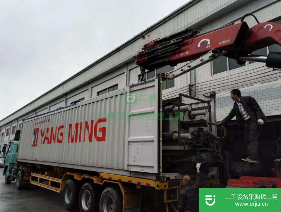 力勁海天280噸800噸二手注塑機轉讓廠家供應臥式曲肘注塑機9成新