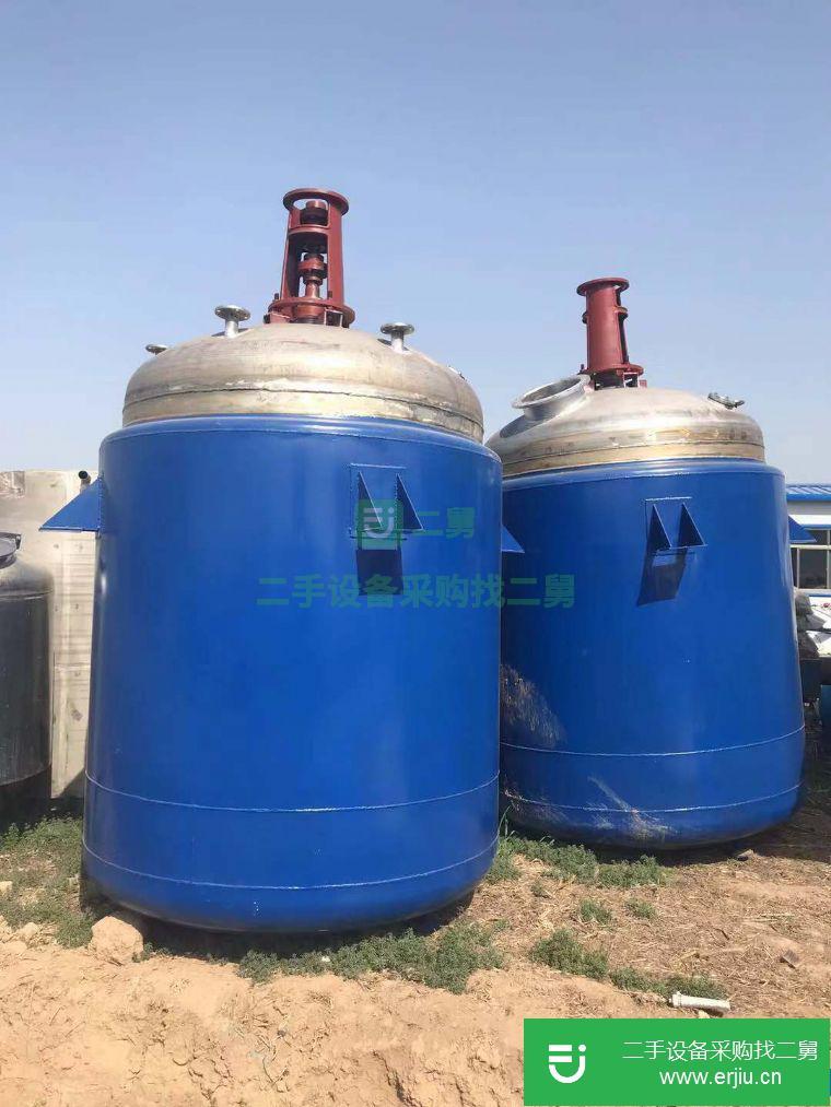 轉讓:出售3噸 5噸 7噸 10噸 不銹鋼反應釜