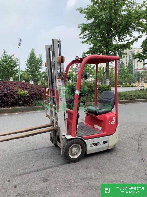 二手豐田0.5噸小型電動(dòng)叉車，貨梯樓層專用二手電動(dòng)叉車