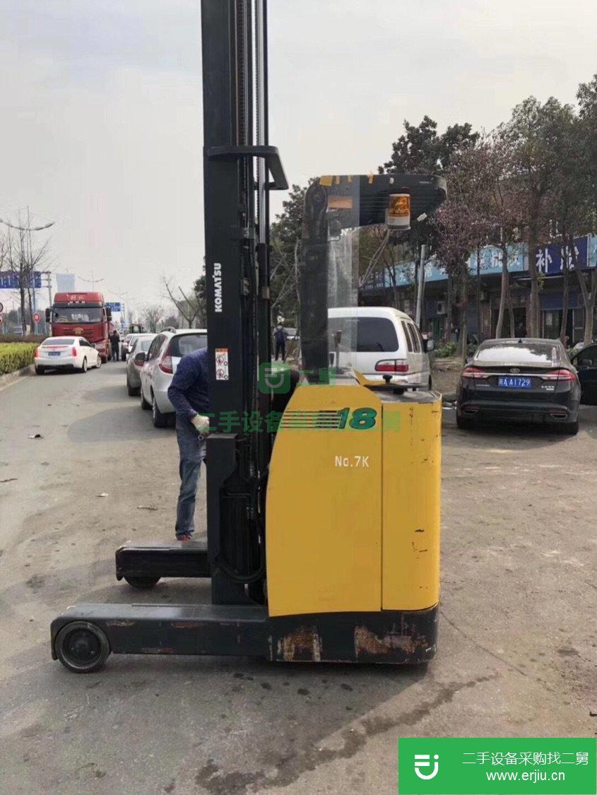 二手力至優(yōu)1.5噸前移式電動叉車 站駕式二手叉車堆高5米