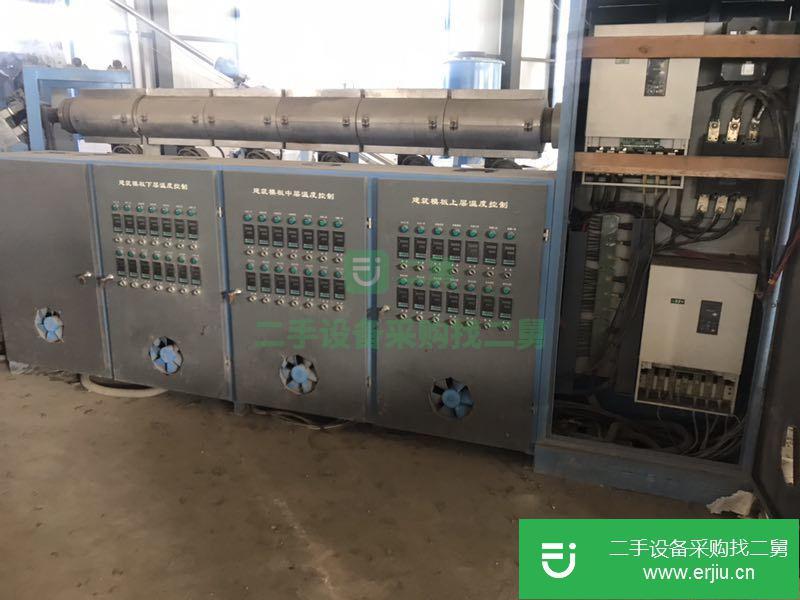 二手?jǐn)D出機，PE板材三從，65型材，80造粒