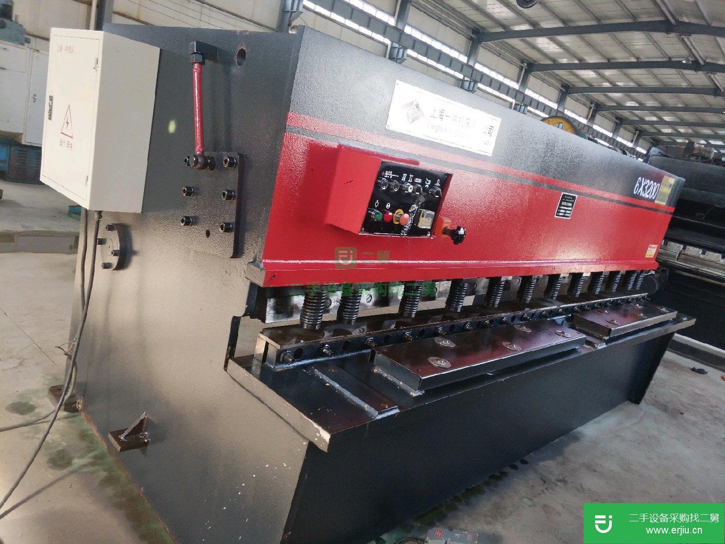 出售二手6X3200剪板機