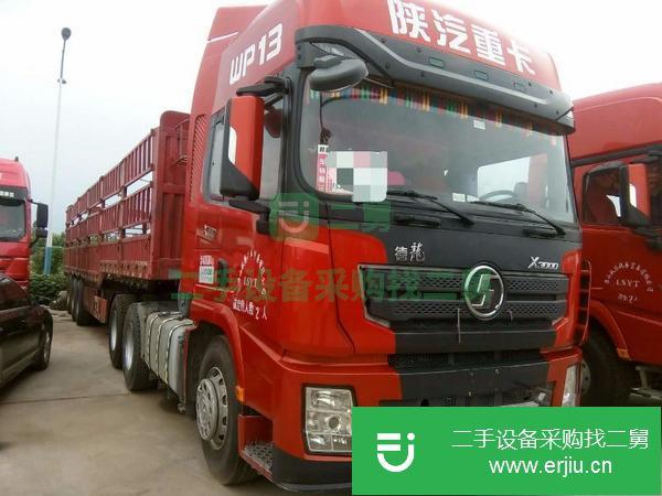 出售二手德龍X3000雙驅半掛車500馬力國五排放原版車支持分期
