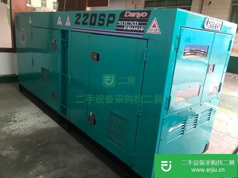 滁州日本電友發電機160KW柴油發電機DCA-220S三菱