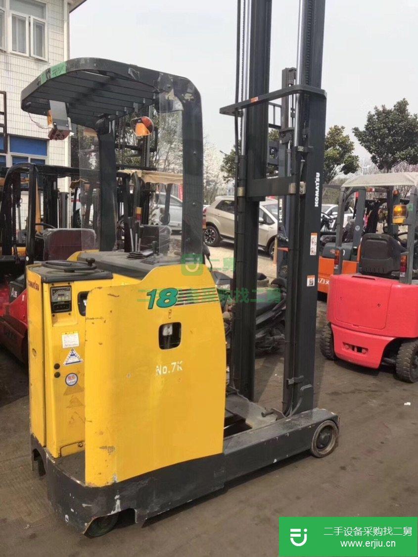 二手力至優(yōu)1.5噸前移式電動叉車 站駕式二手叉車堆高5米