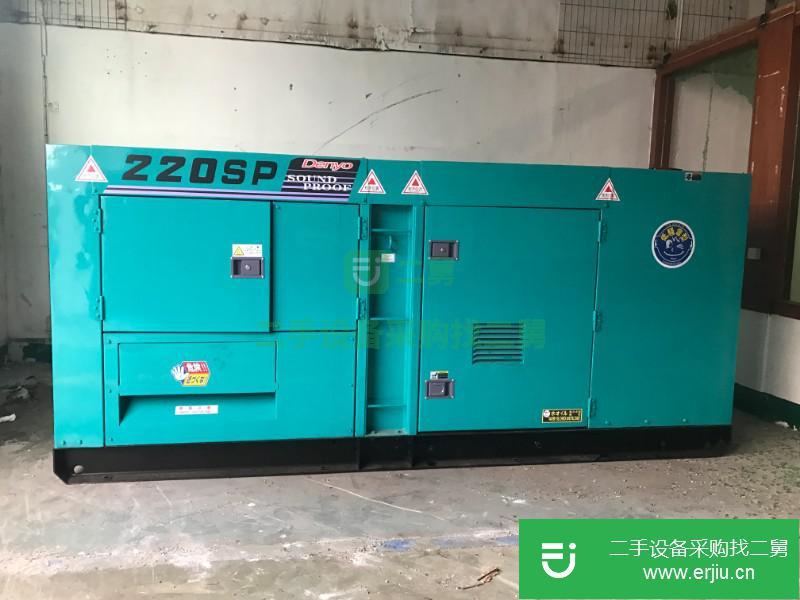 滁州日本電友發電機160KW柴油發電機DCA-220S三菱