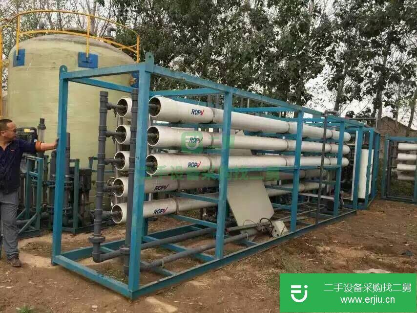 轉讓純凈水過濾設備 二手1000型雙級純凈水設備