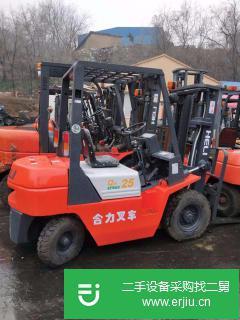 現貨出售3噸合力二手叉車4米杭州柴油叉車低價轉讓9成新 (二手叉車半價出售包郵)