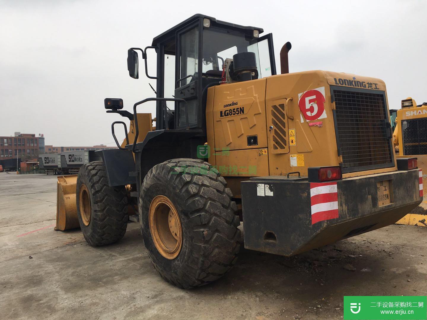 龍工 LG855N 裝載機 (五噸鏟車，現場試車)