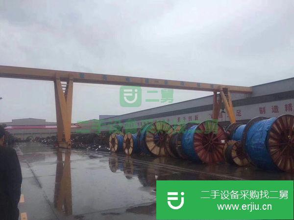 轉讓低價處理二手單梁、雙梁、橋式、門式起重機9成新龍門吊起重機型號種類齊全