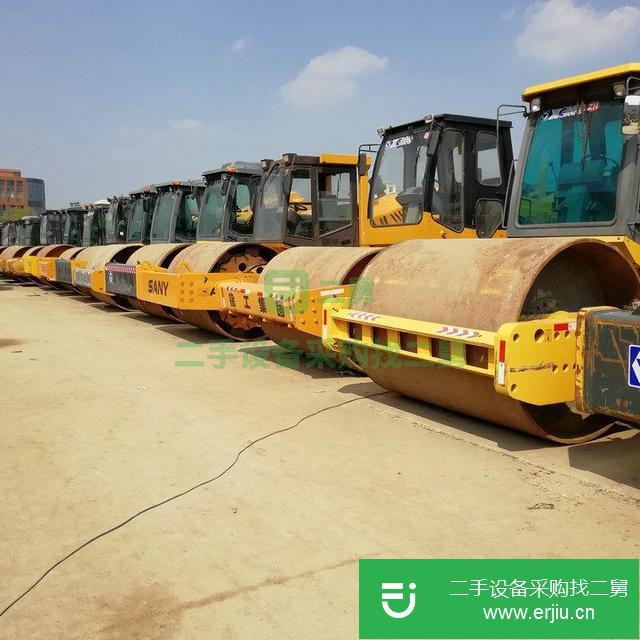 延邊賣二手26噸壓路機