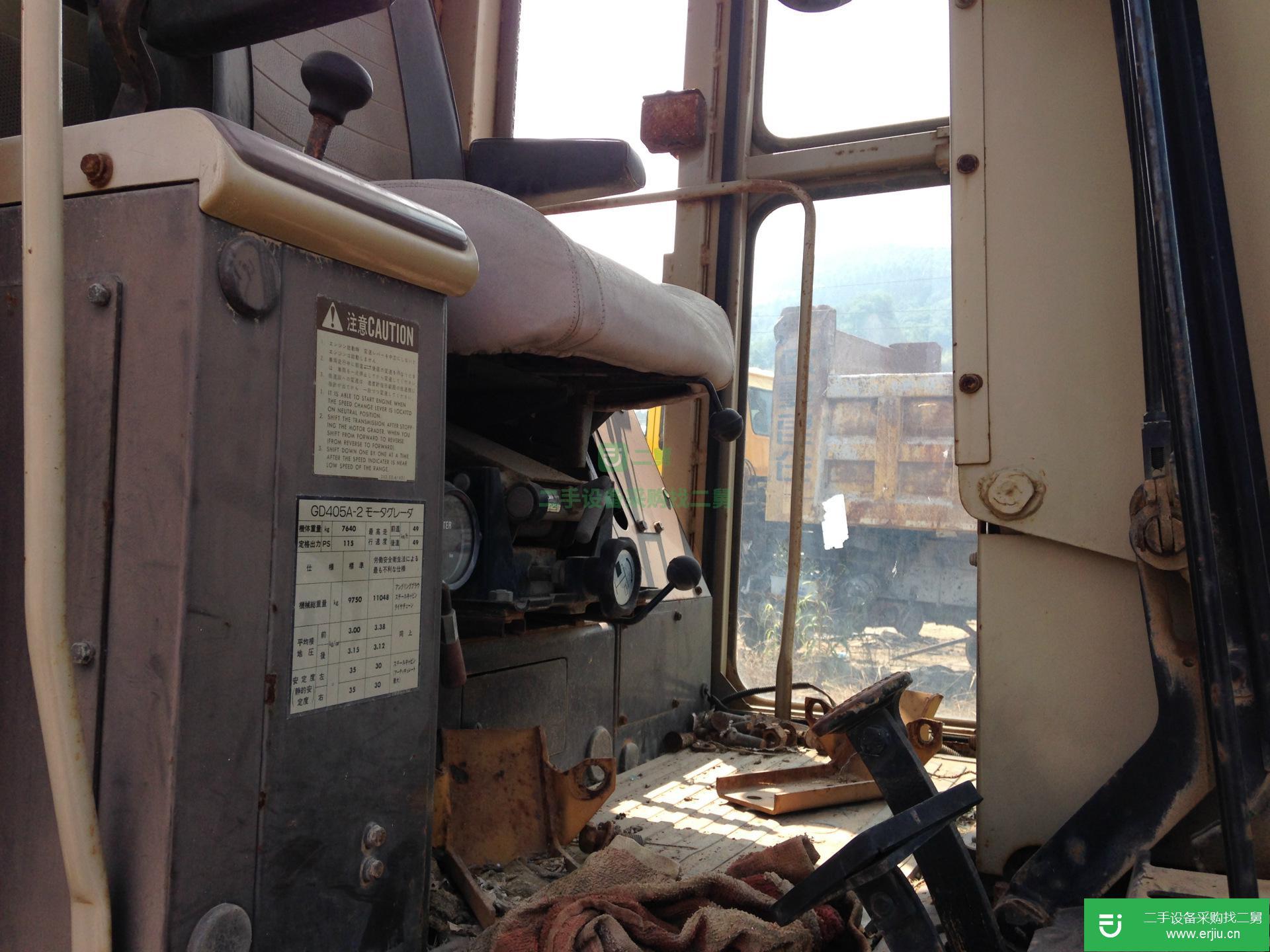出售KOMATSU 日本小松GD405A-2平地機(jī). 全液壓.車漂亮