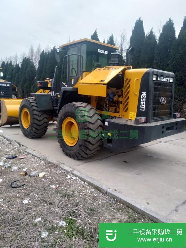 轉(zhuǎn)讓湖北臨工953二手5噸輪胎裝載機(jī) 免費(fèi)送貨