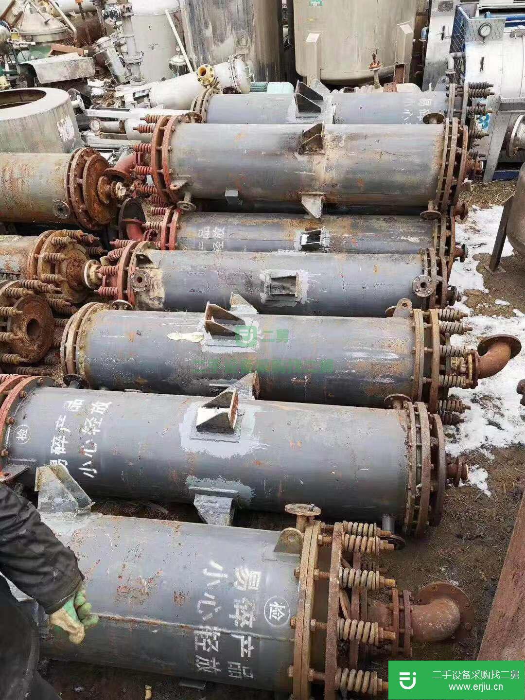江蘇出售二手石墨冷凝器