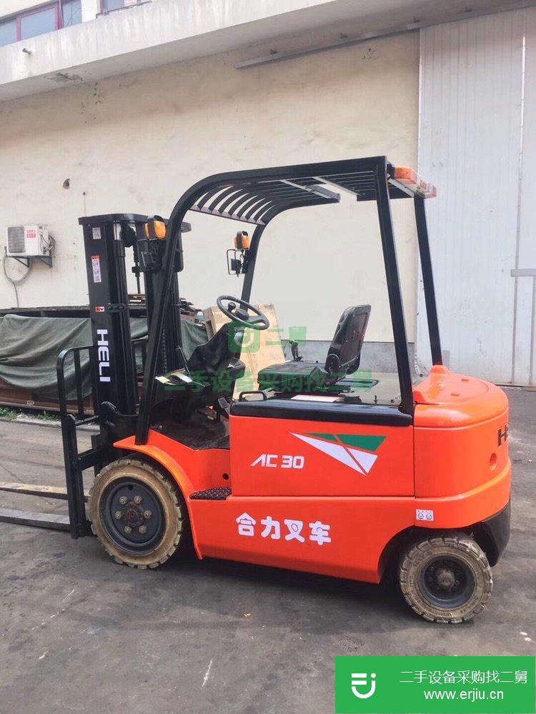 低價(jià)轉(zhuǎn)讓二手合力2噸全交流電動(dòng)叉車，2噸電動(dòng)二手叉車價(jià)格便宜