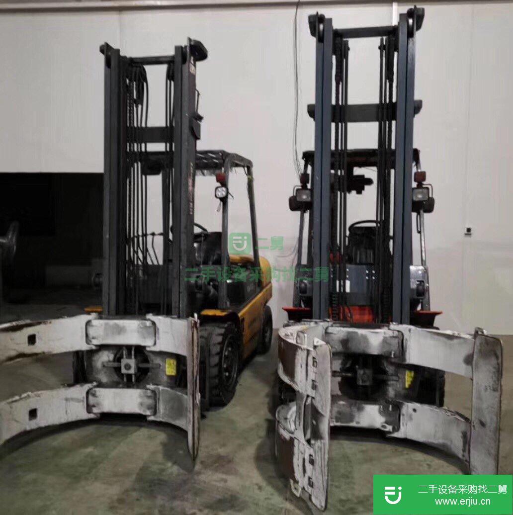 出售二手抓夾，杭州二手夾包叉車免費送貨