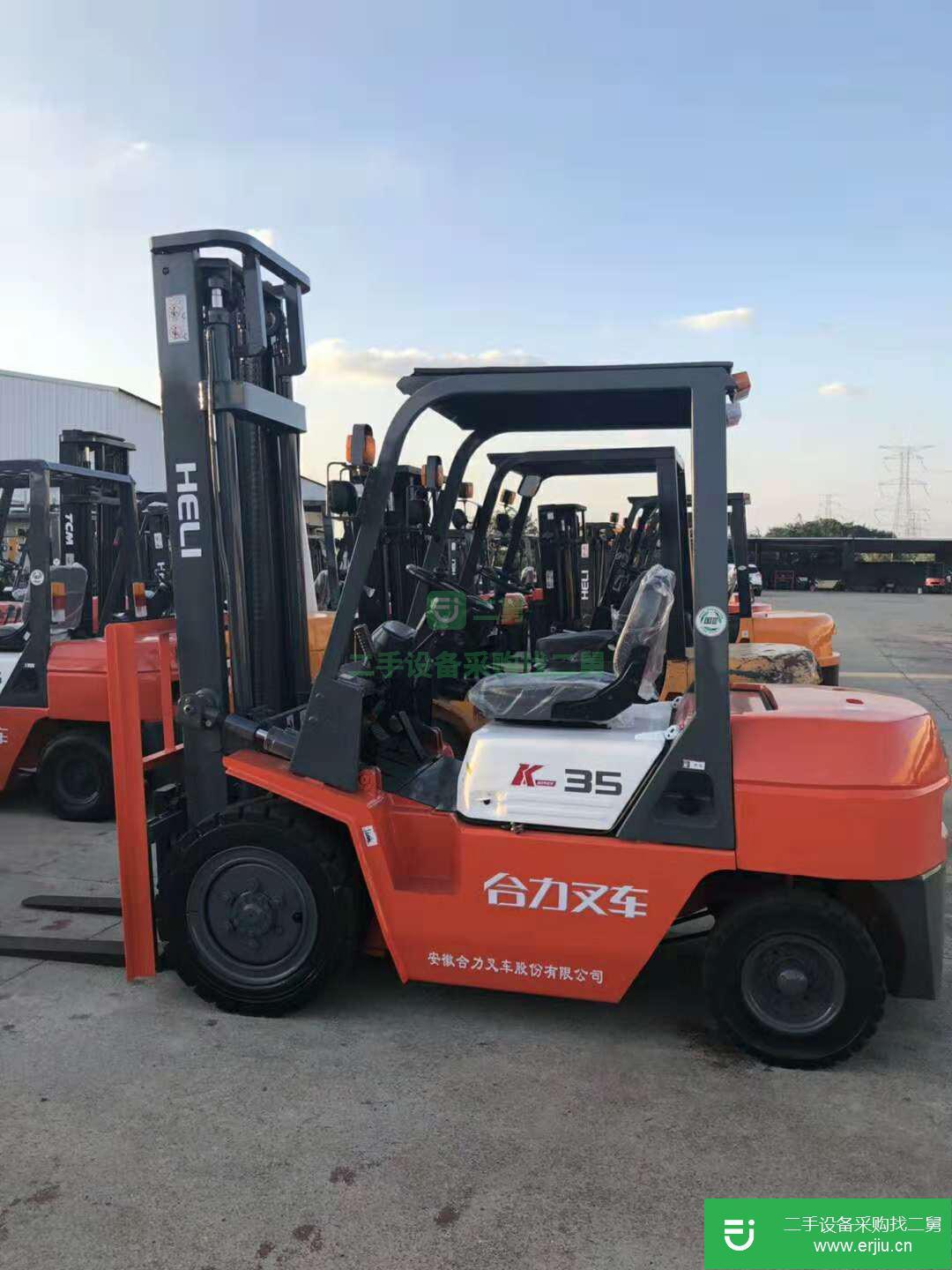 出售二手叉車9成新合力杭州柴油電動夾抱叉車包郵