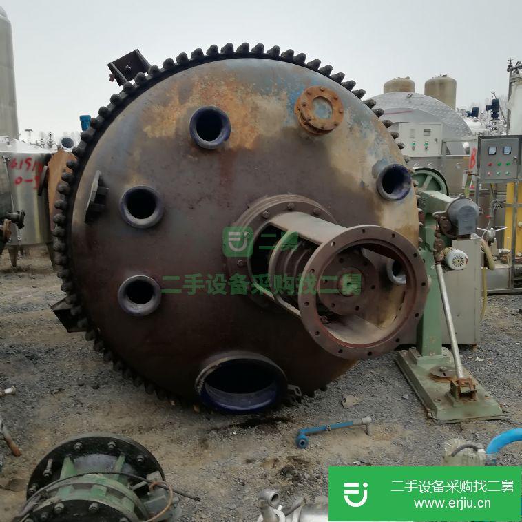 轉讓:二手不銹鋼反應釜，反應釜