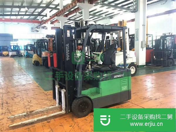 林德二手電動叉車出售,進口3噸側移叉車轉讓