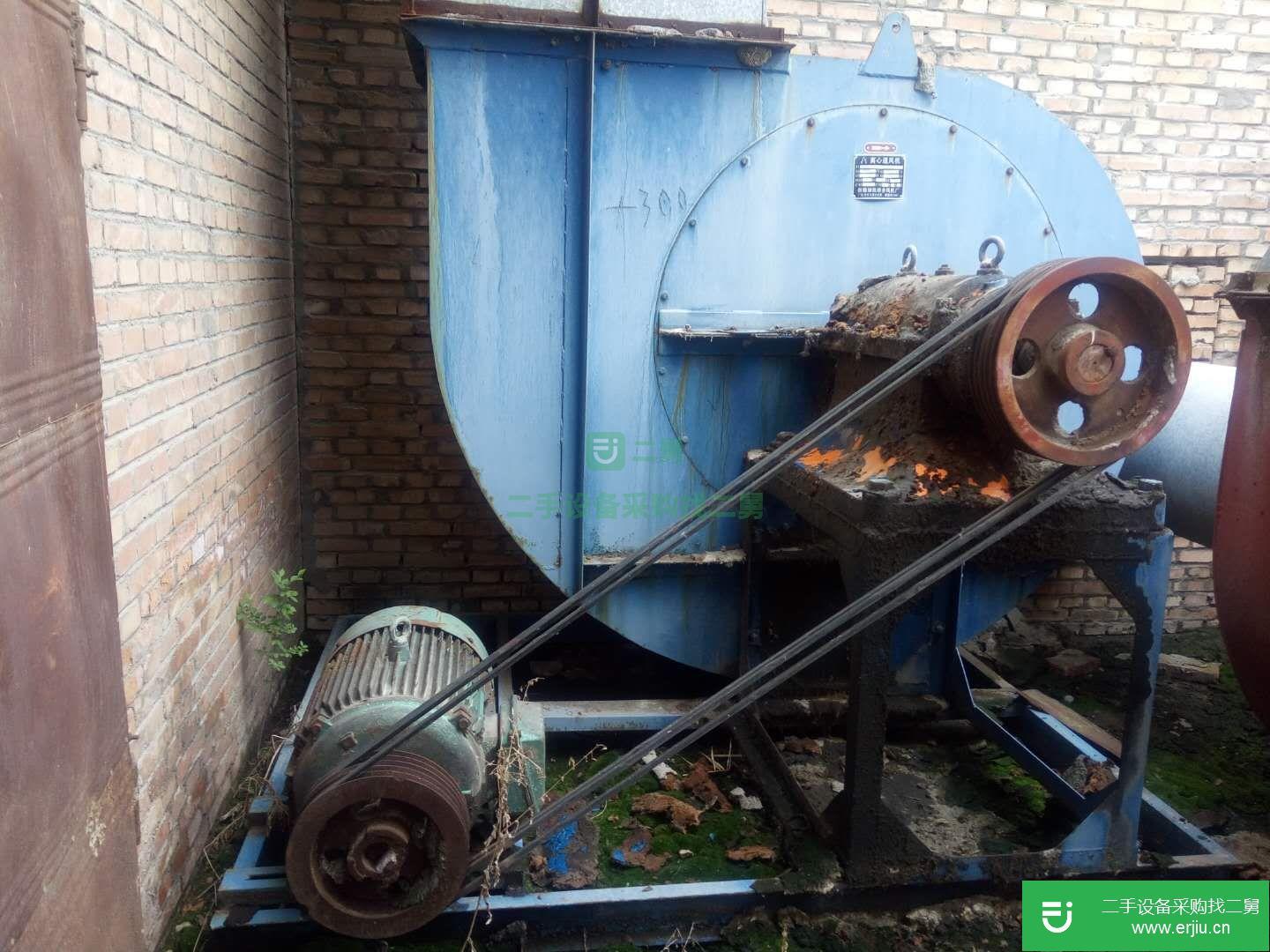 出售棉花打包機兩臺離心式風機三臺