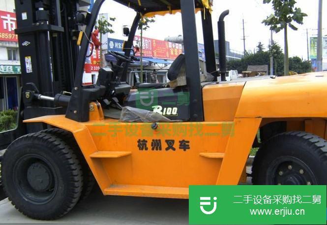 轉(zhuǎn)讓:二手杭州叉車-杭州10噸叉車出售