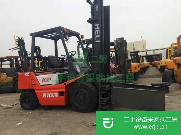 轉(zhuǎn)讓原裝合力3噸2噸二手叉車二手柴油叉車8成新