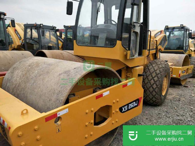 襄陽(yáng)本地轉(zhuǎn)讓二手22噸徐工壓路機(jī)，二手26噸振動(dòng)壓路機(jī)