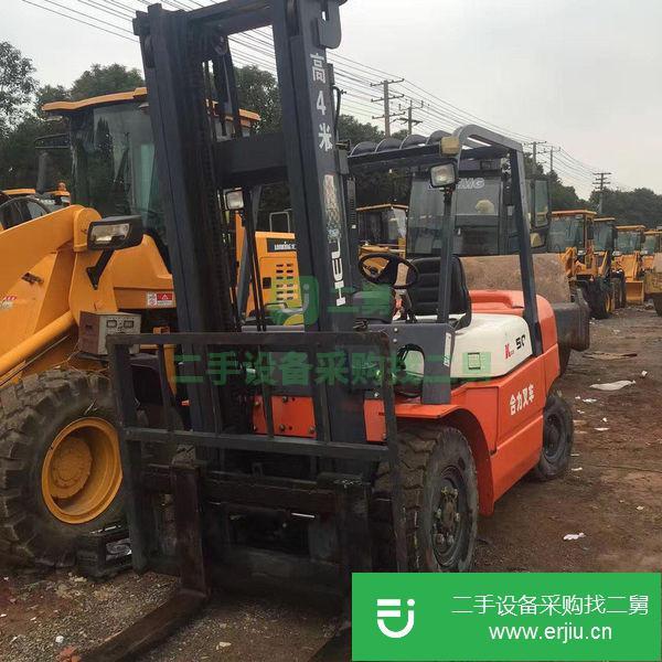 工作500小時合力5噸高門架叉車低價轉(zhuǎn)讓