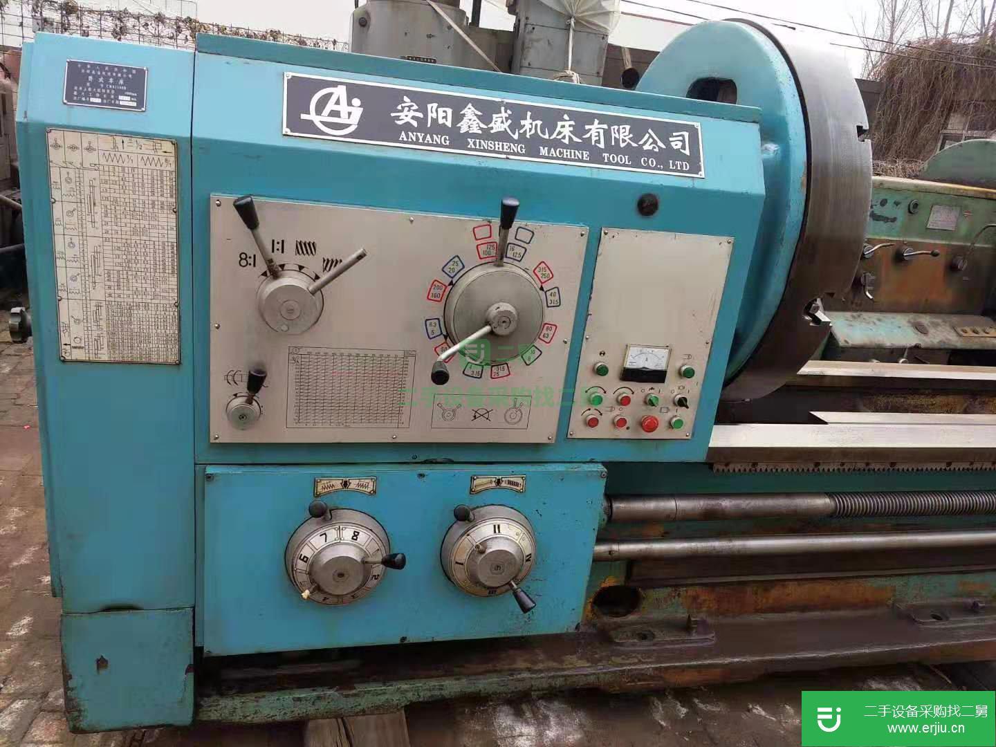 倒閉廠售二手安陽鑫盛CW61100B臥式車床