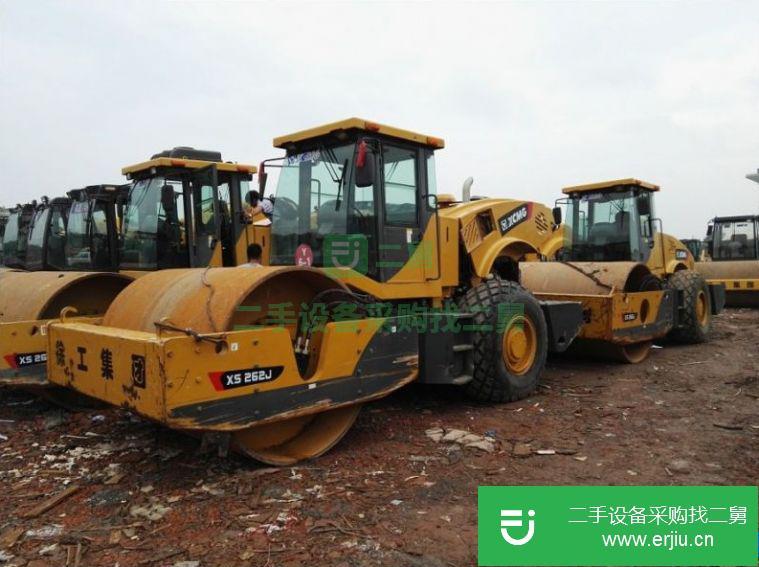 轉(zhuǎn)讓:河源低價(jià)賣(mài)二手22噸壓路機(jī)，舊徐工26噸壓路機(jī)
