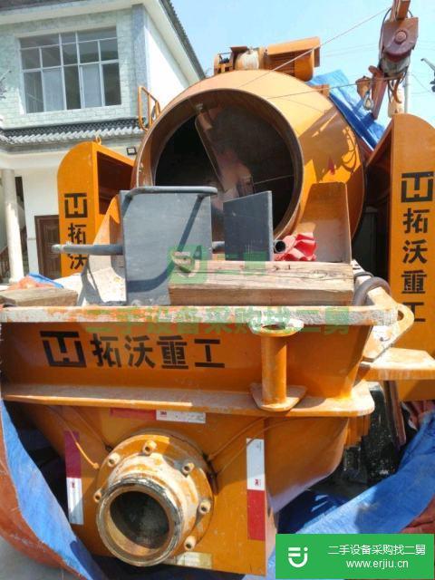 攪拌拖泵一體機，混凝土輸送泵