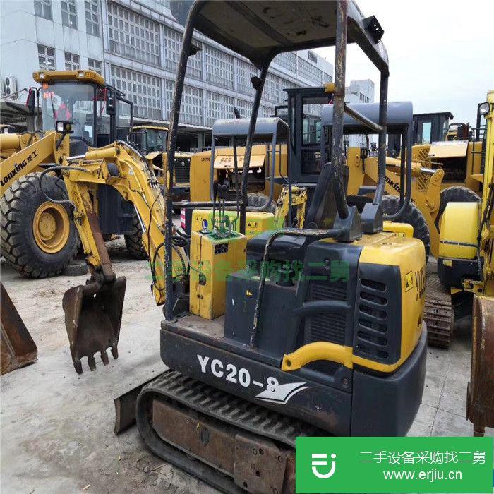 轉讓:二手小挖掘機 玉柴13,20,35二手小型挖掘機 免費送貨