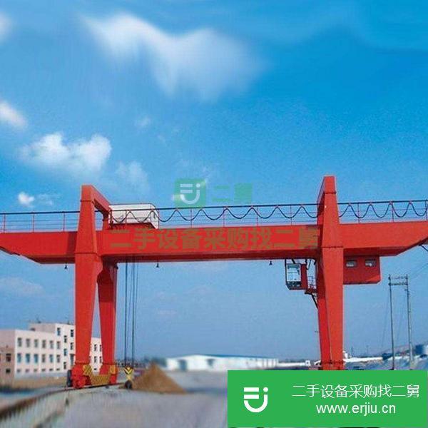 現貨超低價出售32噸19米外懸4米雙主梁門式起重機成色鮮亮隨時提貨