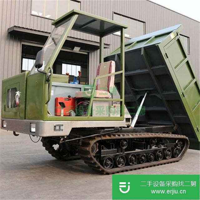 出售揚州水田履帶運輸車 8噸拉混凝土履帶翻斗車