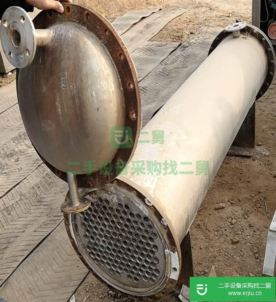 轉(zhuǎn)讓二手雙重管式冷凝器 二手殼管式冷凝器