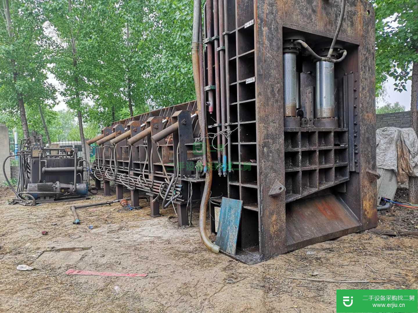 江陰產400噸金屬打包機現低價處理