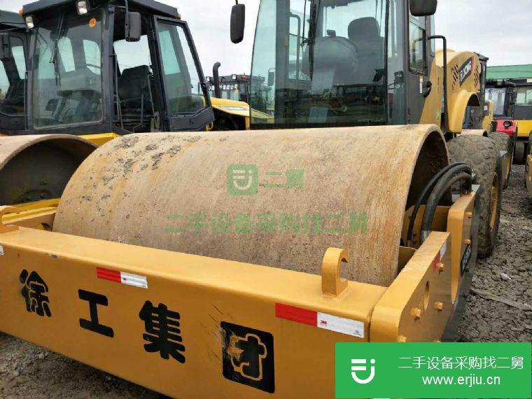 轉(zhuǎn)讓:榆林出售二手22噸壓路機(jī)，二手徐工26噸震動壓路機(jī)
