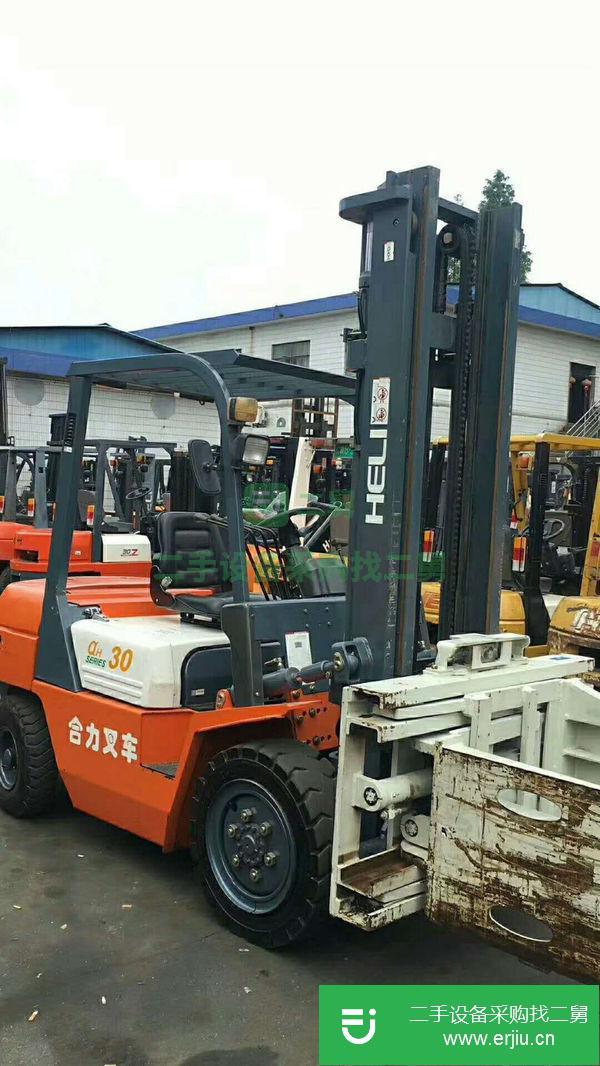 轉讓二手夾抱叉車合力杭州3噸二手叉車